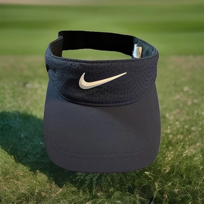 Nike Visor for Women | Adjustable |Dark Blue | Golf & Tennis Cap - Image 1 of 4