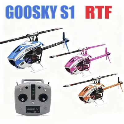 GOOSKY S1 6CH 3D Direct Drive Brushless Motor Flybarless RTF Helicopter Mode 2 - Image 1 of 4