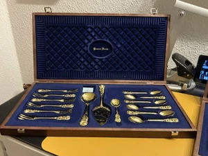 Original Antiko Kaffeebesteck für 12 Personen Hildesheimer Rose - Bild 1 von 3