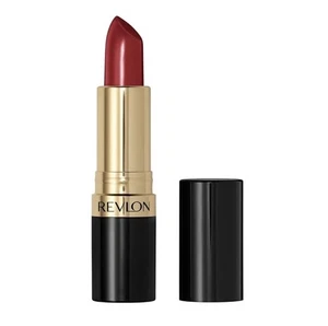 Revlon Super Glanz Lippenstift ungeschnitten Rubin 810 0,15 Oz. glatte Oberfläche versiegelt - Bild 1 von 4