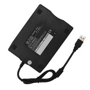 Usb Floppy Disk Reader Portable External Floppy Disk Drive For 3.5 Inch Fl AM - Afbeelding 1 van 24