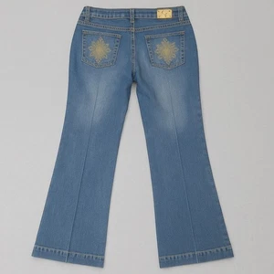 Baby Phat Authentic Low Rise Flare Jeans Y2K Iconic Back Pockets 16 Damen 16 - Bild 1 von 12
