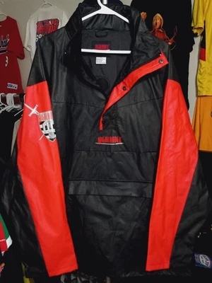 Chaqueta cortavientos vintage años 90 Highlander película promoción 2XL empaquetable (nueva) Foto 1 de 4