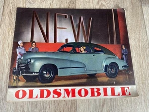 Oldsmobile Händlerprospekt Katalog Modell 66 76 78 98 Coupe Woody Wagon Olds von 1946 - Bild 1 von 14