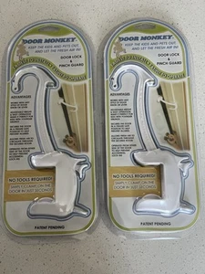 X2 DOOR MONKEY Door Lock & Pinch Guard - Safety Door Lock For Kids and Pets - Picture 1 of 2
