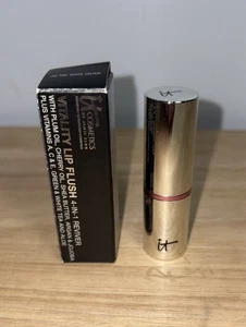 It Cosmetics Vitality Lip Flush 4-in-1 Reviver Balm Lipstick Gloss Stain .11 oz - Picture 1 of 4