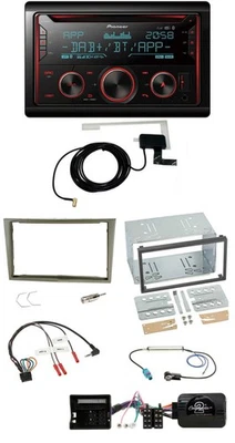 Pioneer 2DIN Lenkrad DAB USB CD Bluetooth Autoradio für Opel Corsa D Astra H Zaf - Bild 1 von 4