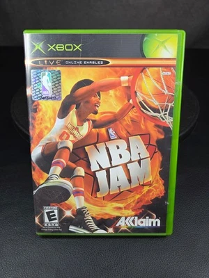 NBA Jam Microsoft Xbox, 2003 CIB Complete w Manual - Tested FAST SHIP!💨✅ - Image 1 of 4