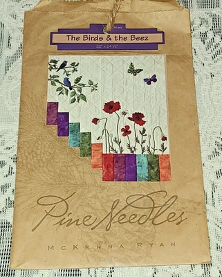 Pine Needles Quilt Pattern by McKenna Ryan - The Birds & the Beez - Image 1 of 4