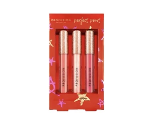 Profusion Perfect Lip Gloss Trio - 3 piece Gift Set - Profusion - Brand New - Picture 1 of 2