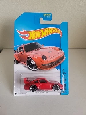 2013 New Hot Wheels HW City Porsche 993 GT2 BENT CARD CORNER  - Image 1 of 4
