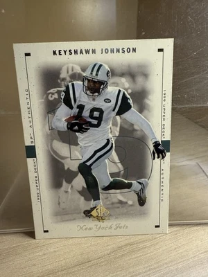 1999 SP Authentic Football Keyshawn Johnson #59 - Image 1 of 2