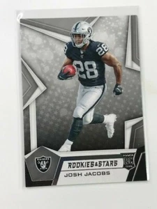 Josh Jacobs 2019 Rookies & Stars RC Rookie Card #117 Raiders Green Bay Packers - Picture 1 of 3