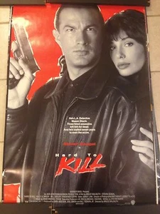 HARD TO KILL MOVIE POSTER. STEVAN SEAGAL, KELLY LEBROCK - Picture 1 of 1