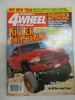 PETERSEN'S 4WHEEL & OFF ROAD MAGAZINE APRIL 2000 DANA 60 FORD 9 INCH HYBRID AXLE - Image 1 of 2