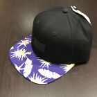 Vans ALLOVER IT - Mens Snapback Hat (NEW) Black Purple Floral Cap  FREE SHIPPING