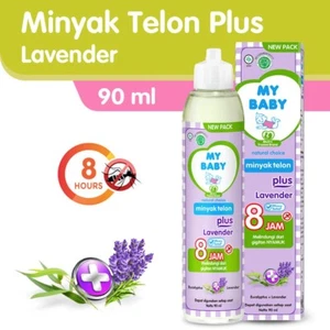 MY BABY Oil Plus Eucalyptus Lavender Natural Oil Minyak Telon Bayi Anak 90ml - Picture 1 of 2