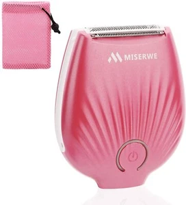 Miserwe Hair Removal Mini Ip4X Waterproof Rechargeable Cordless Lady Shaver Wet - Picture 1 of 7