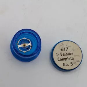 Elgin 21/0 Grade 617 Balance KOMPLETTE MONTAGE NR. 5 - Ersatzteil - Bild 1 von 3