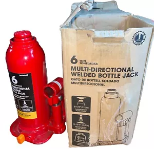 Gato de botella soldado multidireccional TH90604C - rojo 6 toneladas - Imagen 1 de 2