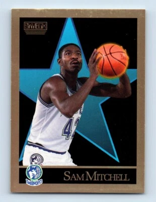 1990-91 SkyBox Sam Mitchell Rookie Minnesota Timberwolves #171 - Image 1 of 2