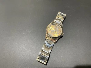 Mudd Watch Womens Silver Stainless LEOPARD FACE NEW BATTERY - Picture 1 of 5