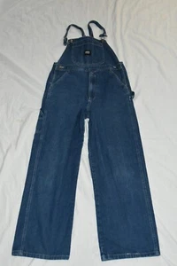 Boys Girls 14 KEY CARPENTER Blue Denim BIB OVERALLS Work Farm 100% Cotton EUC - Picture 1 of 11