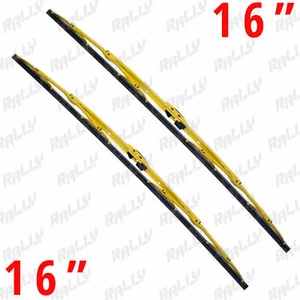 Wiper Blades 16"x16" Yellow Street Performance Oktanc 60-Y-16 (433) - Picture 1 of 3