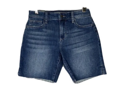 Joe’s Women’s Denim Shorts Size 24 Easy Bermuda Color Blue - Image 1 of 4