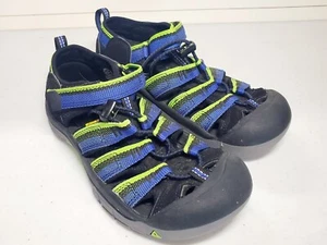 Keen Newport H2 Unisex Jugend limettengrün/blau/schwarz wasserdicht Sport Sandale Gr. 3 - Bild 1 von 5