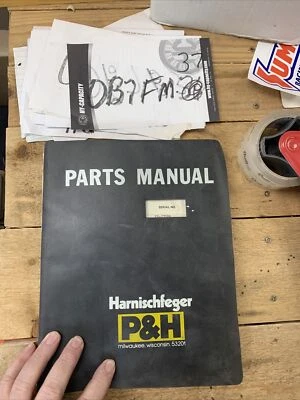 Harnischfeger P&H CE/CB Crane Parts Catalog + Operators Manual - Image 1 of 4