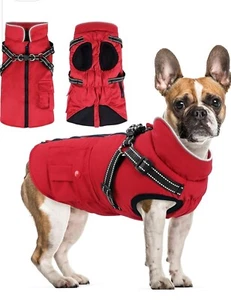 Dog Clothes Waterproof Vest Small Dog Coat, Dog Fleece and Equafleece Dog Coats - Picture 1 of 7