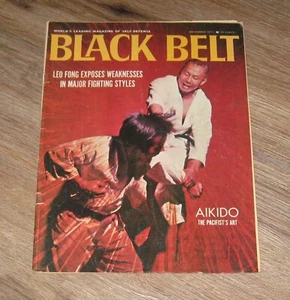 Black Belt magazine November 1970 Self Defense KARATE Martial Arts AIKIDO - Picture 1 of 1