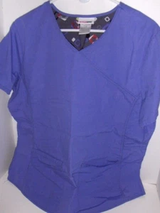 Scrubstar  - purple  scrub top - Large - Picture 1 of 3
