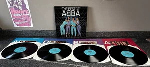 READERS DIGEST ABBA THE BEST OF ABBA 4 VINYL BOXSET UK /EUROPE 1ST PRESS NM/EX - Picture 1 of 24