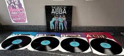 READERS DIGEST ABBA THE BEST OF ABBA 4 VINYL BOXSET UK /EUROPE 1ST PRESS NM/EX - Image 1 of 4