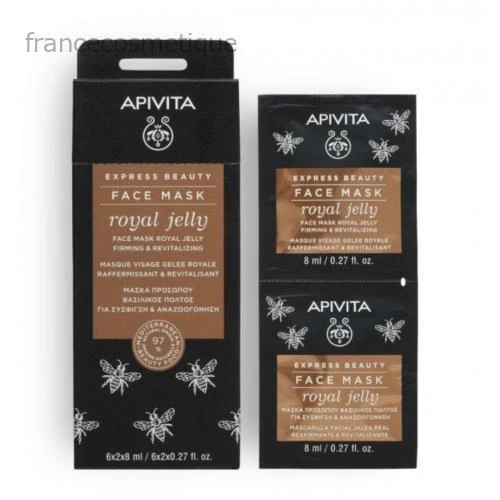 APIVITA MASQUE GELEE ROYALE Raffermissant & Revitalisant - 2 Masques - Image 1 of 1