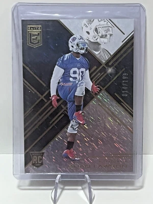 2016 Donruss Elite Shaq Lawson Black Rookie RC #113 14/199 Buffalo Bills  - Image 1 of 4