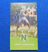 ARCH MANNING Newman High School ACEO Art Rookie Football Card Near Mint 💎