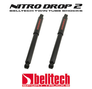 87-96 Ford F150 Nitro Drop 2 Rear Shocks for 1" to 4" Drop (Pair)