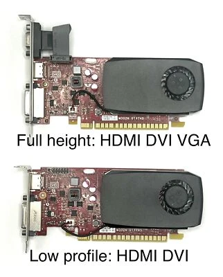 Nvidia GeForce GTX 745 4GB Low profile or full height Graphics Card GPU GDDR3 - Image 1 of 2
