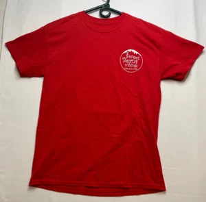 Sweet Beans n Things Coffee & Ice Cream shirt mens medium like big cups red - Picture 1 of 9