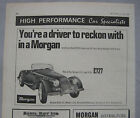 1967 Morgan 4/4 Original advert No.2