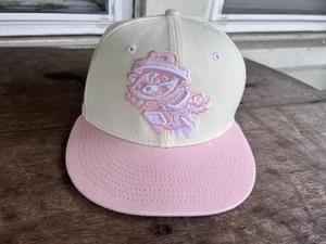 2022 MiLB Mothers Day Rocket City Trash Pandas Fitted Hat New Era 59FIFTY 7 1/4 - Picture 1 of 9