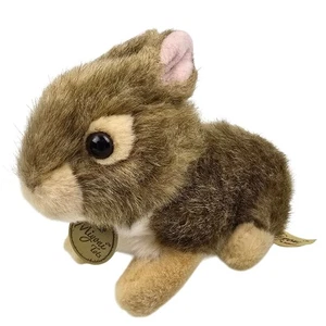 NEW! Aurora - Miyoni Tots 7" Eastern Cottontail Rabbit Realistic Stuffed Animal - Picture 1 of 5