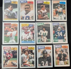 1987 Topps Football Complete Set/396 cards, NRMNT MINT, Hand Collated - Picture 1 of 3