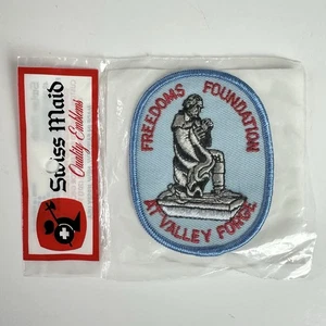 Vintage Freedoms Foundation Valley Forge Nationalpark Aufnäher Reise-Souvenir NEU - Bild 1 von 2