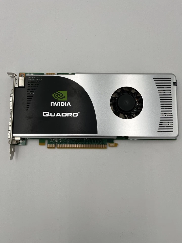 Dell Nvidia Quadro FX 3700 512MB GDDR5 Graphics Video Card 2x DVI - Image 1 of 4