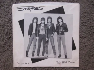 STRYPES "1*2*3* 4" b/w "UPS WITH DOWNS" 1981 EX-/EX- SEATTLE POWER POP OOP 7" - Picture 1 of 7
