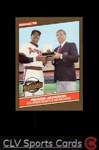 Baseball sports Donruss Reggie Jackson / Mickey Mantle California Angels - Picture 1 of 2